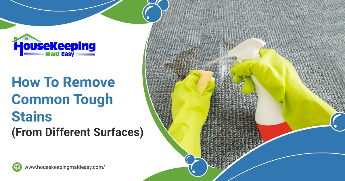 How to remove tough stains